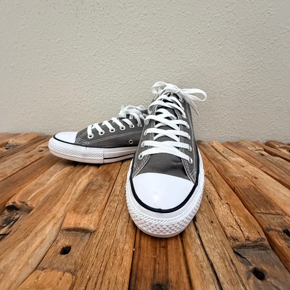 Converse Chuck Taylor All Star Low Top Charcoal Grey Sneakers 1J794 Mens 11 W 13 - Picture 3 of 8